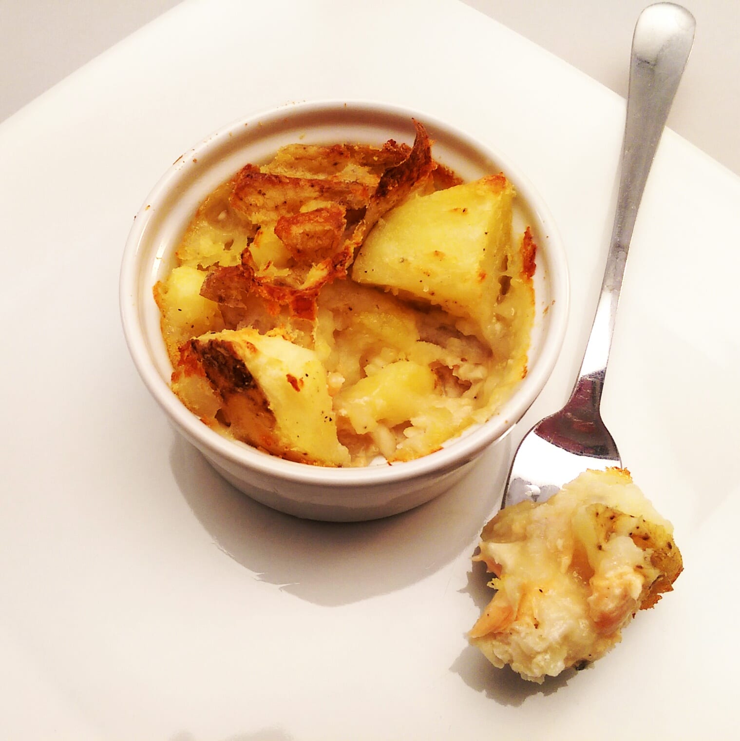 Read more about the article Fish pie with crushed potato top