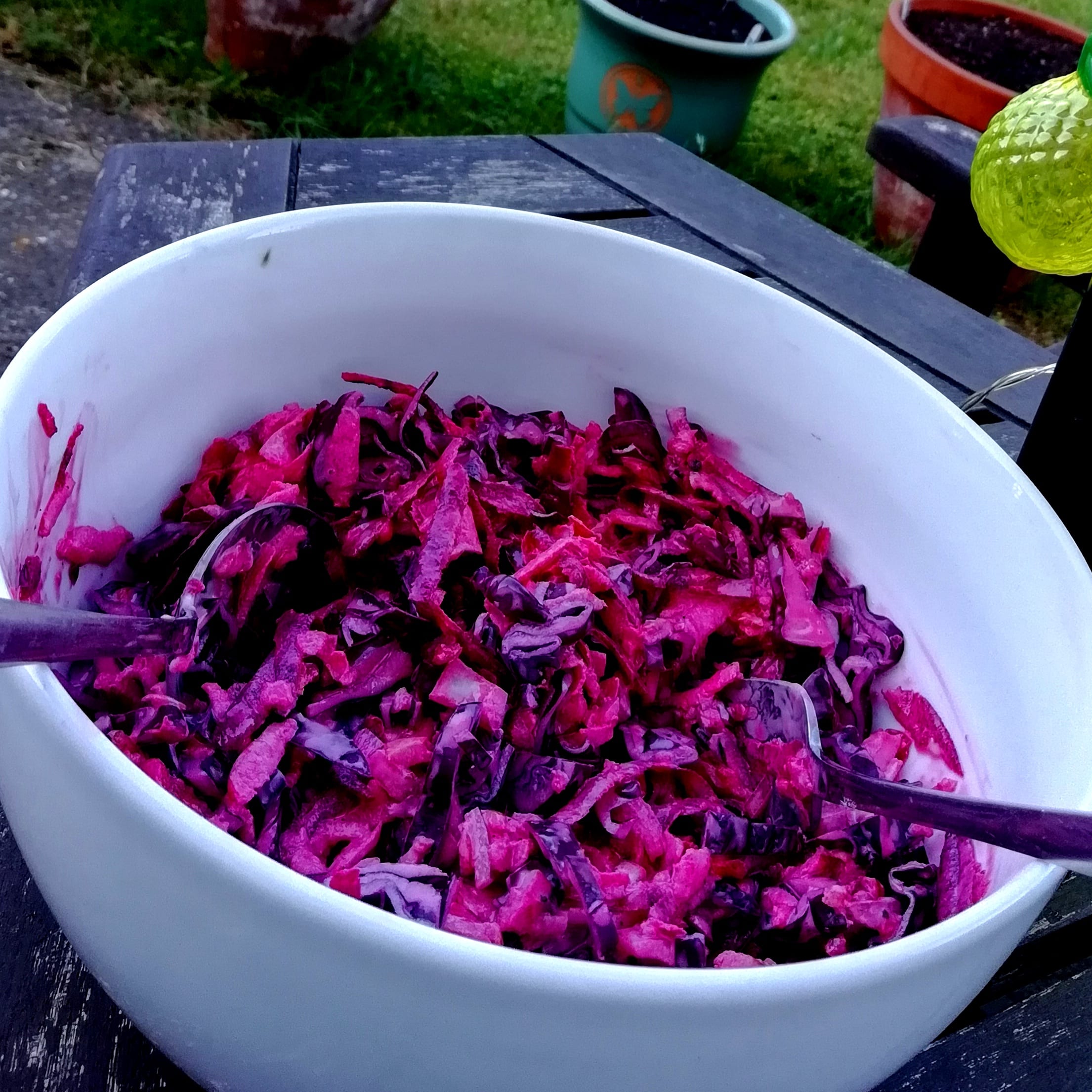 Read more about the article Pink Coleslaw