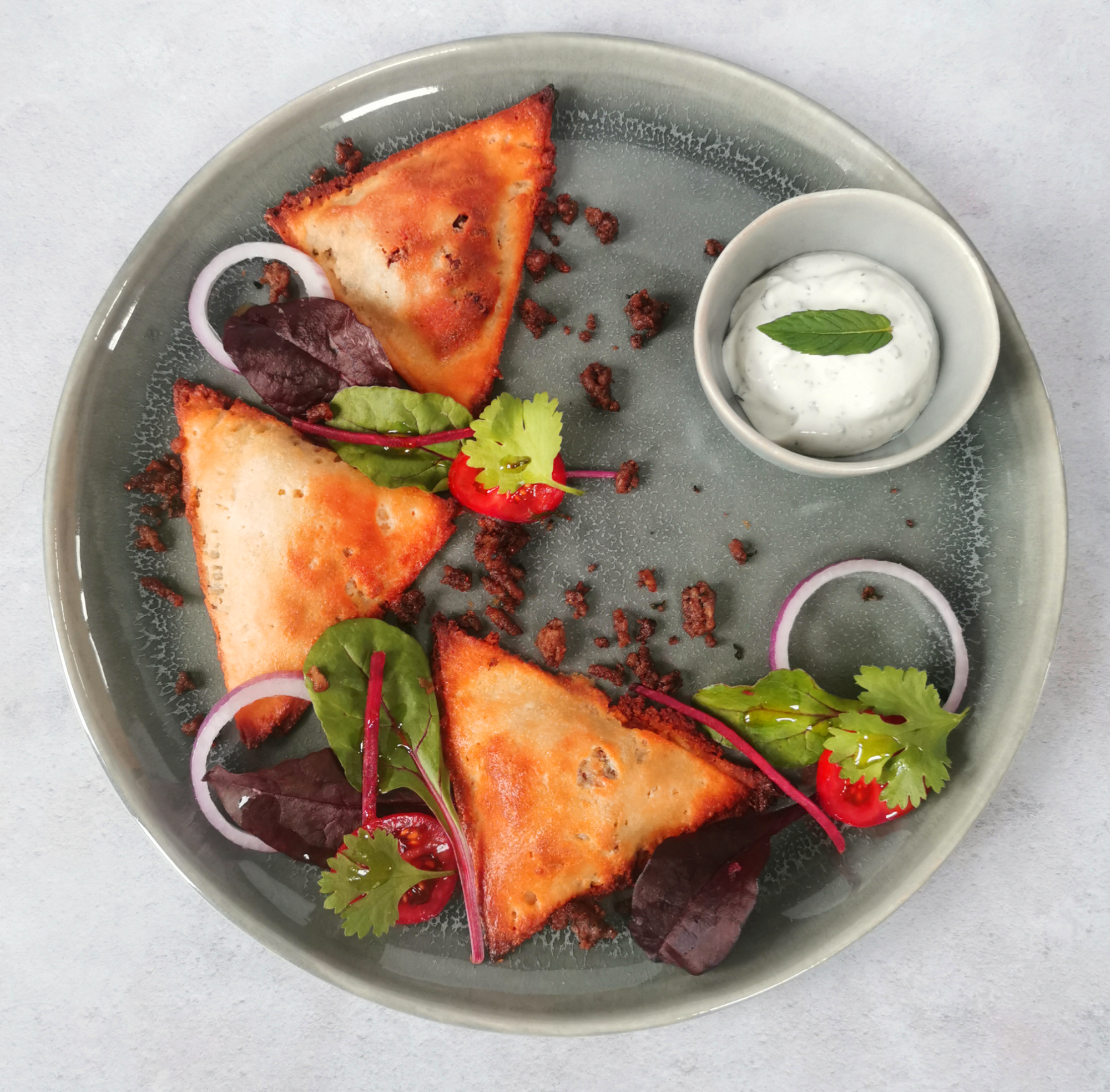 Read more about the article Low carb lamb samosa