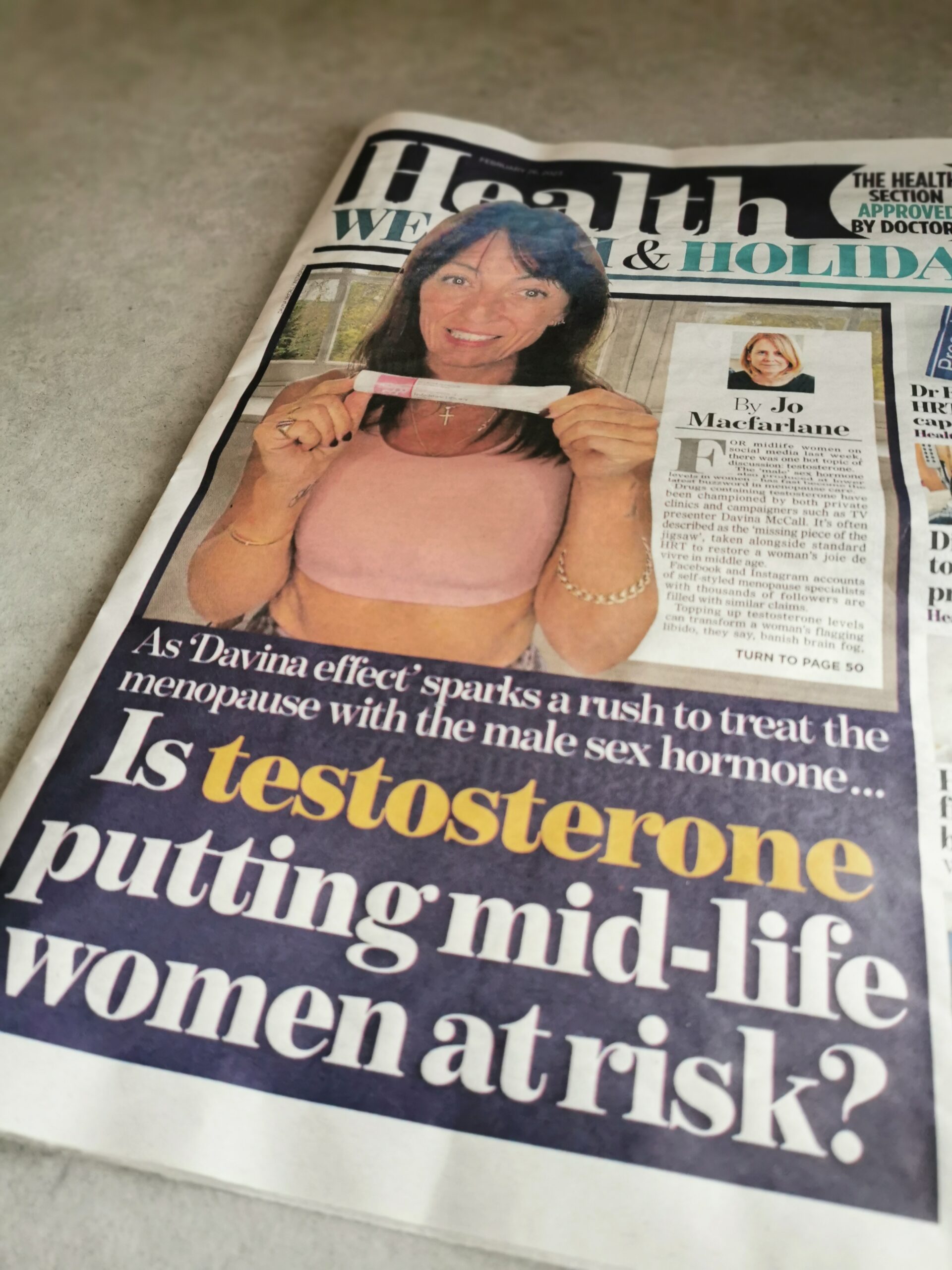 Read more about the article Cook up menopause treatments in your kitchen rather than looking for them on social media